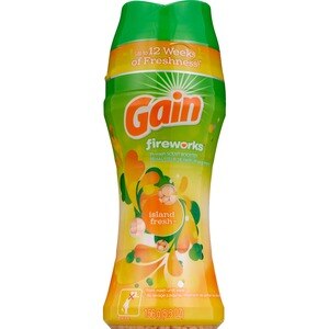 Gain Fireworks In-Wash Scent Booster Beads, Island Fresh, 5.7 OZ