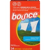 Bounce Fabric Softener Dryer Sheets, Outdoor Fresh, 40 CT, thumbnail image 1 of 1