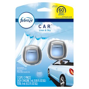 Febreze Auto Air Freshener Vent Clips, 2 CT