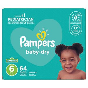 Pampers Baby Dry Jumbo Pack Diapers