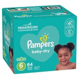 Pampers Baby Dry Super Pack Diapers, thumbnail image 4 of 5