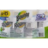 Bounty Select-A-Size Paper Towel Rolls, 12 CT, thumbnail image 2 of 2