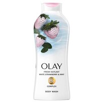 Olay Fresh Outlast Body Wash, White Strawberry & Mint, 22 OZ