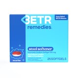 BETR REMEDIES STOOL SOFTNER SOFTGELS, thumbnail image 1 of 1