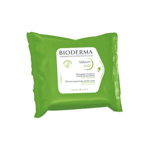 Bioderma Sebium H2O Wipes, 25CT