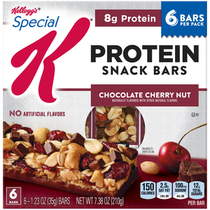 Kellogg's Special K Protein Snack Bar Chocolate Cherry Nut, 6 CT, 7.38 OZ