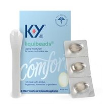 K-Y Liquibeads Vaginal Moisturizer, 6CT