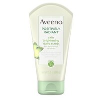 Aveeno Positively Radiant Skin Brightening Exfoliating Face Scrub, 5 OZ