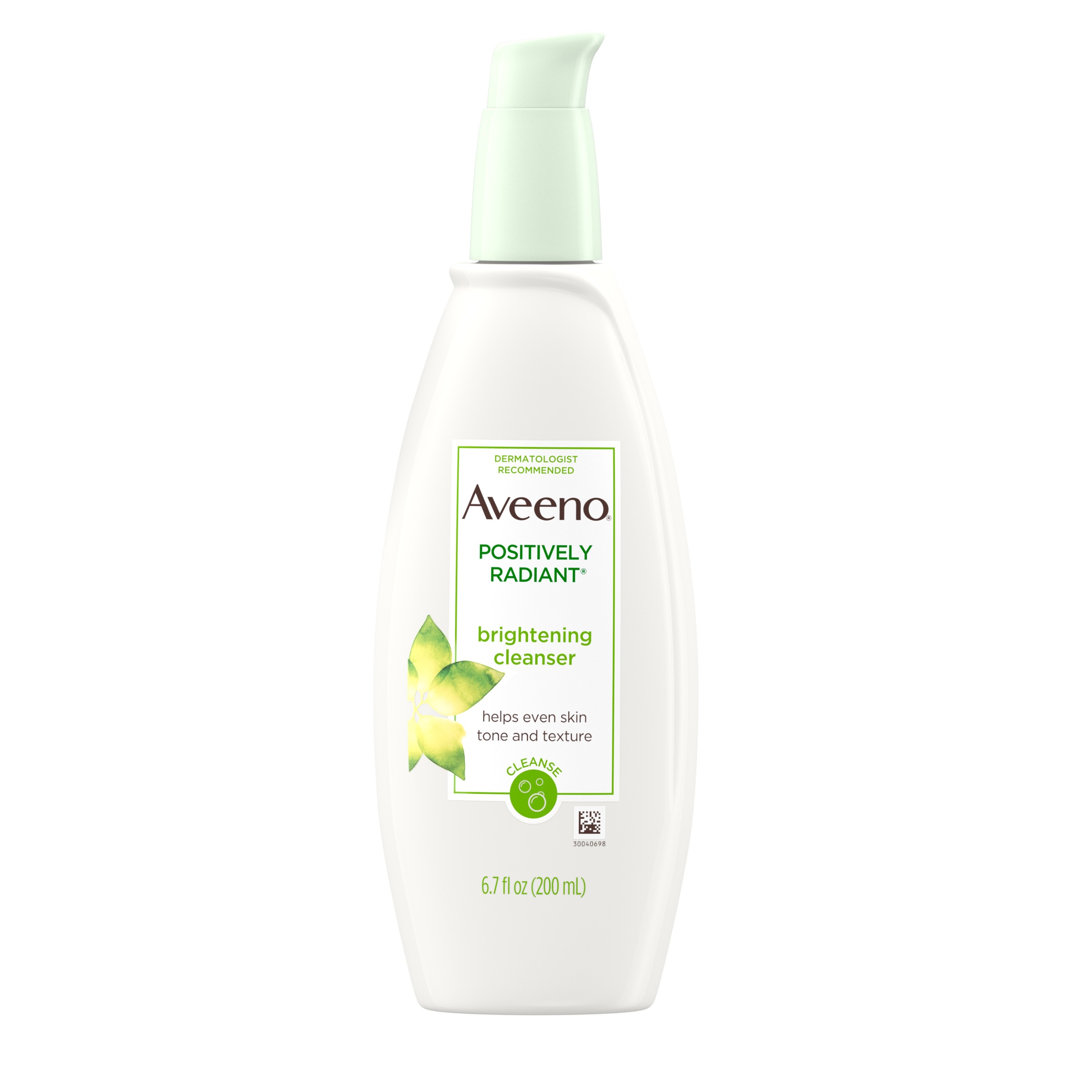 Aveeno Positively Radiant Brightening Cleanser, 6.7 OZ