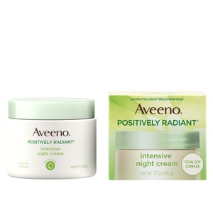 Aveeno Positively Radiant Intensive Night Cream , 1.7 OZ