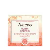 Aveeno Ultra-Calming Nourishing Night Cream For Sensitive Skin, 1.7 OZ