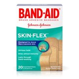 Band-Aid Brand Skin-Flex Adhesive Bandages, Assorted, 20 ct, thumbnail image 1 of 1