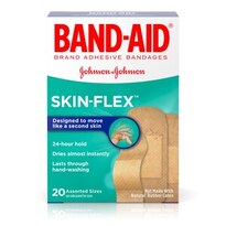 Band-Aid Brand Skin-Flex Adhesive Bandages, Assorted, 20 ct