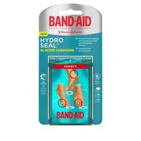 Band-Aid Brand Hydro Seal Bandages Blister Cushion, Variety Pack, 5 CT