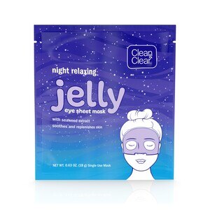 Clean & Clear Night Relaxing and Hydrating Jelly Eye Mask Sheet