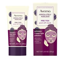 Aveeno Absolutely Ageless Pre-Tox Peel Off Antioxidant Face Mask, 2 OZ