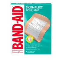 Band-Aid Brand Skin-Flex Adhesive Bandages, All One Size, 7 ct