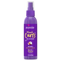 Aussie Miracle Curls Refresher Spray Gel with Coconut & Jojoba Oil, 5.7 OZ