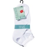 Hanes Casuals White Low Cut Socks Shoe Size 5 - 9, thumbnail image 1 of 2