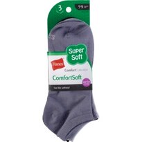 Hanes ComfortSoft Ankle Socks, 3CT