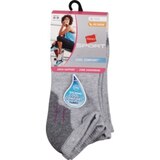 Hanes Sport Women's Cool Comfort No Show Socks, Size 5-9, 3 Pairs, thumbnail image 1 of 1