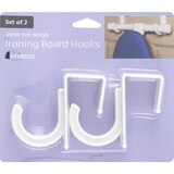 Whitmor Ironing Board Hooks, 2CT, thumbnail image 1 of 1