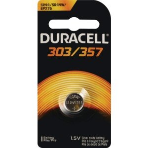 Duracell 303/357/76 Silver Oxide Batteries