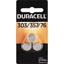 Duracell 303/357/76 Silver Oxide Batteries