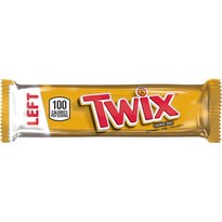 TWIX 100 Calories Caramel Chocolate Cookie Candy Bar, .71 OZ