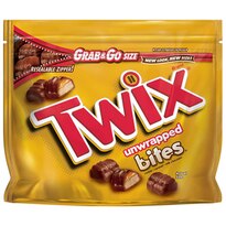 TWIX Bites Size Grab & Go Size Pouch, 4.5 OZ