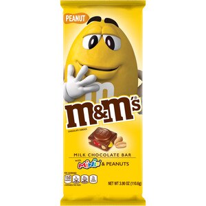 M&M'S Minis & Peanut Chocolate Candy Bars, 3.9 OZ