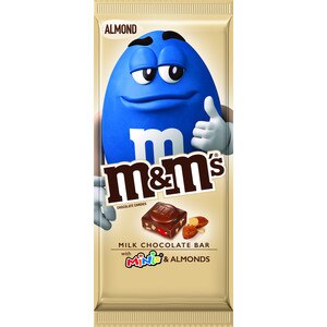 M&M'S Almond & Minis Milk Chocolate Candy Bar, 3.9 OZ