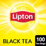 Lipton Black Tea Bags, 100 CT, thumbnail image 1 of 1