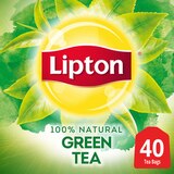 Lipton 100% Natural Tea Green Tea Bags, thumbnail image 1 of 1