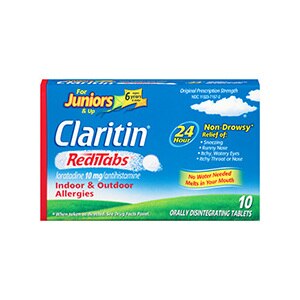 Claritin RediTabs Non-Drowsy Allergy Relief Orally Disintegrating Tablets