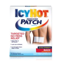 Icy Hot Medicated Back Patch, 5CT