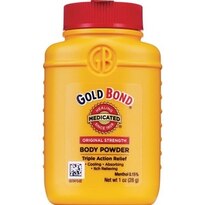 Gold Bond Medicated Original Strength Triple Action Relief Body Powder, 1 OZ