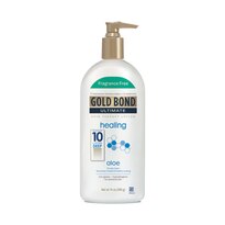 Gold Bond Ultimate Healing Lotion with Aloe Fragrance-Free, 14 OZ