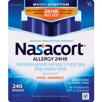 Nasacort 24HR Non-Drowsy Multi-Symptom Allergy Nasal Sprary