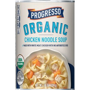 Progresso Organic Chicken Noodle Soup, 14 OZ