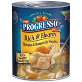 Progresso Rich & Hearty Chicken & Homestyle Noodles Soup, thumbnail image 1 of 2