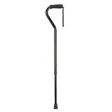 DMI Deluxe Lightweight Adjustable Walking Cane, Black, thumbnail image 1 of 1