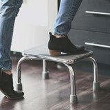 DMI Safety Step Stool With Handle, Silver and Black, thumbnail image 3 of 4