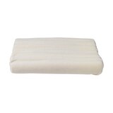 DMI Contour Memory Foam Pillow with Soft Cream Terry Cloth Cover, 19" x 12" x 3" to 4.5", thumbnail image 1 of 1