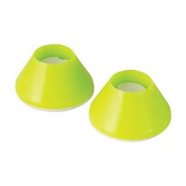 HealthSmart Walker Coaster Glides, Green, 2 CT