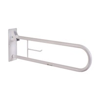 HealthSmart Shower Safety Fold Away Grab Bar, White