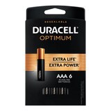 Duracell Optimum Alkaline Batteries, 1.5V AAA, thumbnail image 1 of 1