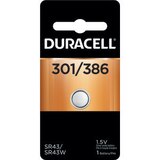 Duracell 301/386 Coin Button Battery, thumbnail image 1 of 1