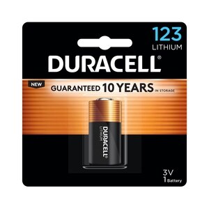 Duracell Ultra Photo Battery 3 Volt 123