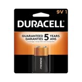 Duracell CopperTop 9V Alkaline Battery, thumbnail image 1 of 4